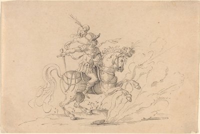 The Sacrifice of Marcus Curtius by Jost Amman