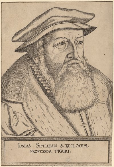 Josias Simler by Jost Ammon