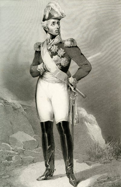 Louis Aloysius, Prince of Hohenlohe-Waldenburg-Bartenstein, 1804, 1839 by Joubert