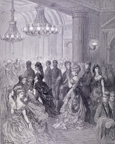 A Ball at the Mansion House, 1872 by Journard