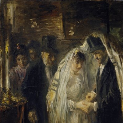 Jewish Wedding by Jozef Israëls