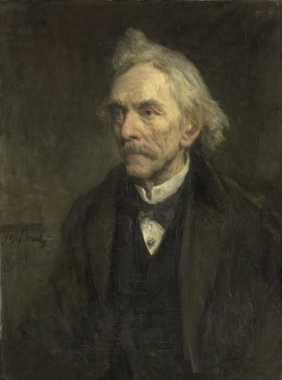 Louis Jacques Veltman (1817-1907), Actor by Jozef Israëls