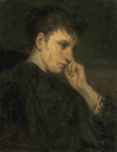 Melancholy by Jozef Israëls