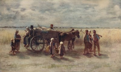 Potato Harvest, 1844 by Jozef Israëls