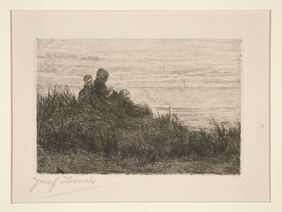The Children on the Dunes by Jozef Israëls