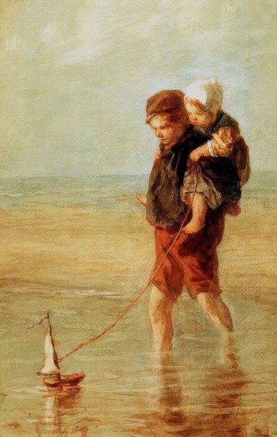 Young Navigator by Jozef Israëls