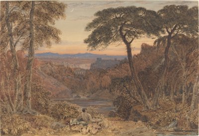 An Arcadian Landscape by Jr. George Barret