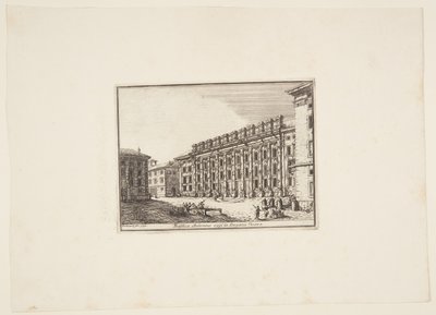 Antonina Basilica, now called La Dogana Nuova by Jérôme Charles Bellicard