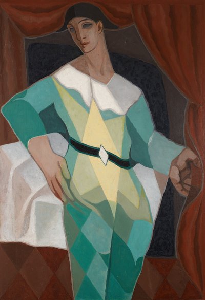 Harlequin by Juan Gris