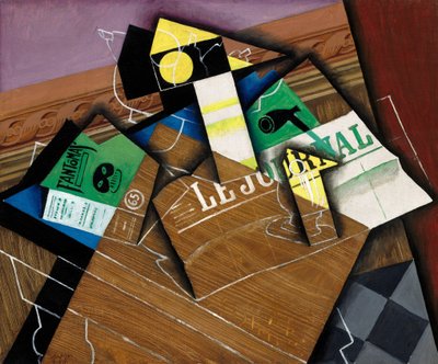Fantômas, 1915 by Juan Gris