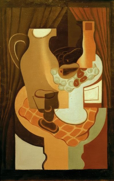 Jug and Fruit Bowl by Juan Gris