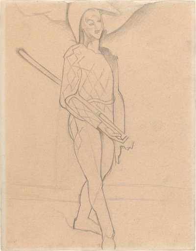Harlequin by Juan Gris after Paul Cézanne