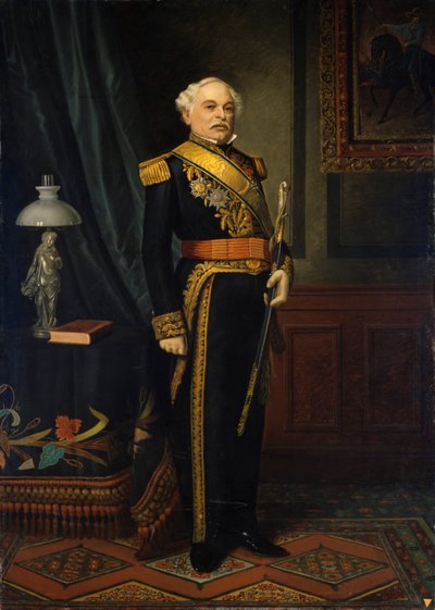 General Jose Antonio Paez, 1890 by Juan Jorge Peoli