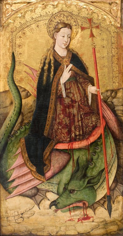 Saint Margaret, ca 1455 by Juan Rexach