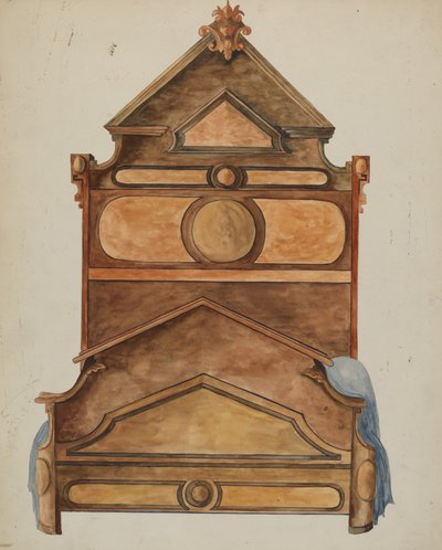Bed by Juanita Lantz