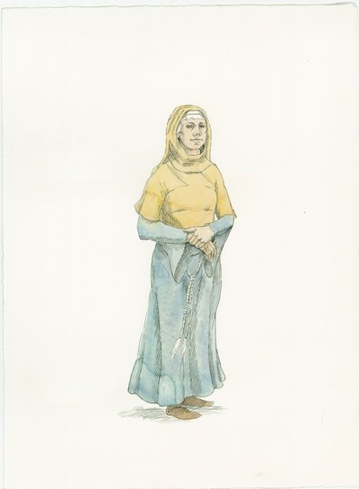 Matilda of Flanders, c1066 2015 by Judith Dobie