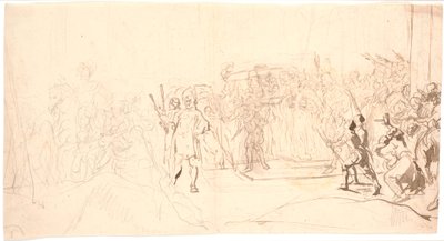 A Royal Procession by Jürgen Ovens