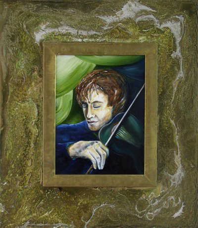 Farfarella -the Violinist- (Portrait) by JuleSimo