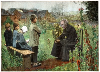 Catechism lesson by Jules Alexis Meunier