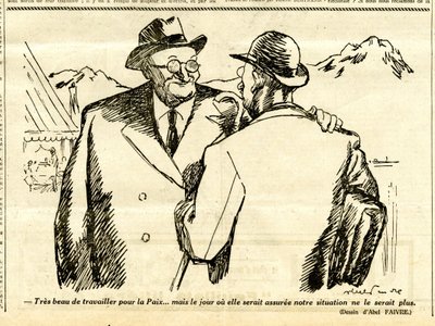Candide, Satirical in B & W by Jules Abel Faivre