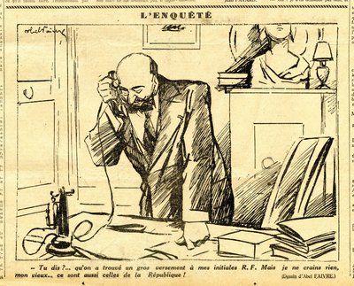 Candide, Satirical in B & W by Jules Abel Faivre