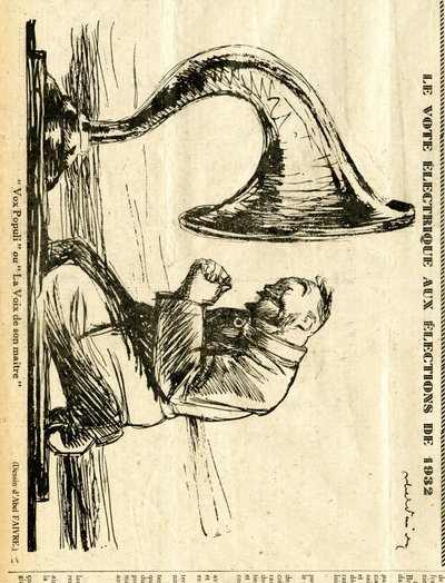 Candide, Satirical in B&W by Jules Abel Faivre