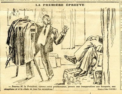 Candide, Satirical in B & W by Jules Abel Faivre