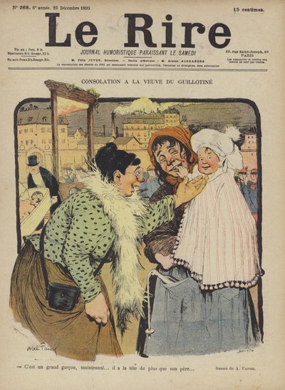 Illustration for Le Rire by Jules Abel Faivre