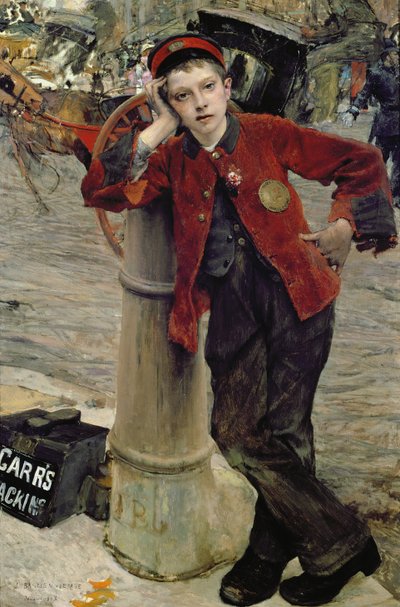 London Bootblack by Jules Bastien Lepage