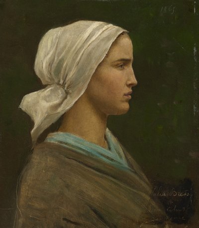 Jeanne Calvet by Jules Breton