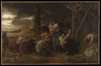 Lightning, ca. 1865 by Jules Breton
