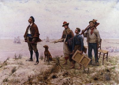 An Amateur Painter by Jules Denneulin