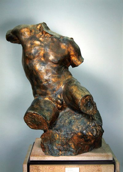 Male Torso by Jules Desbois