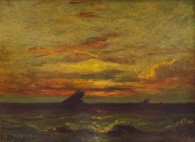 Coucher du Soleil by Jules Dupré