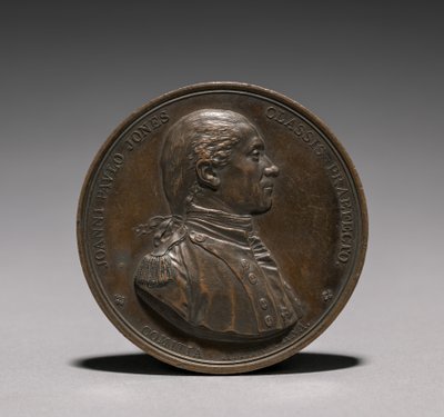 Medal: John Paul Jones by Jules Dupré