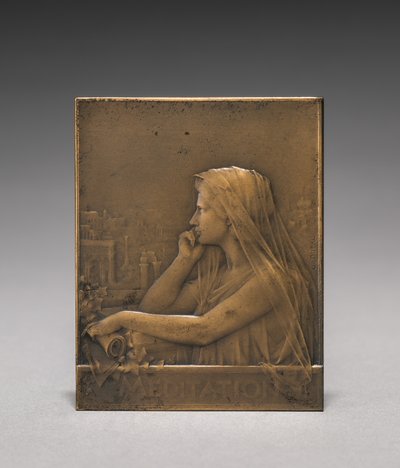 Medallion by Jules Dupré