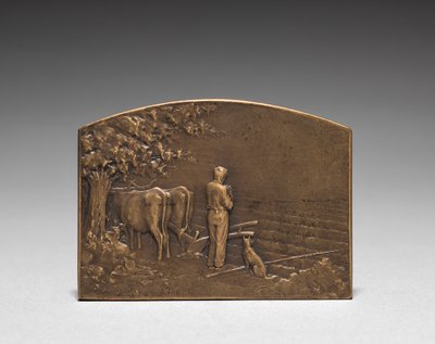 Medallion Obverse by Jules Dupré