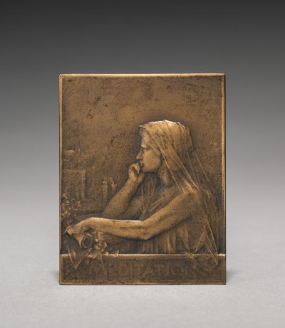 Medallion Obverse by Jules Dupré