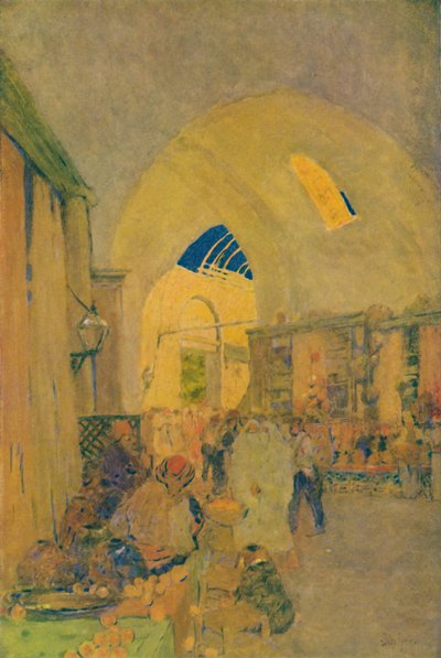 The Grand Bazaar in Constantinople, 1913 by Jules Guerin