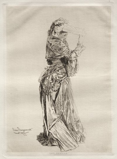 A Genoise by Jules Jacquemart