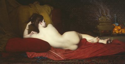 Odalisque by Jules Joseph Lefebvre