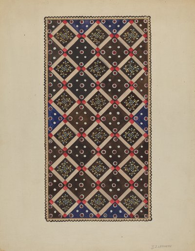 Button Rug by Jules Lefevere