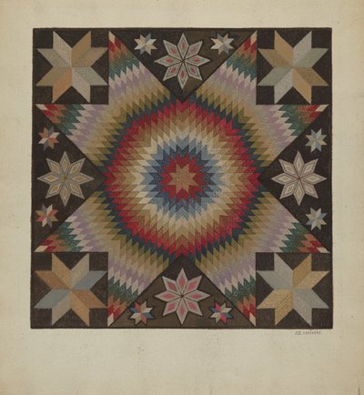 Hooked Rug by Jules Lefevere
