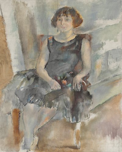 Brunette by Jules Pascin