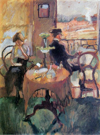 Interior by Jules Pascin
