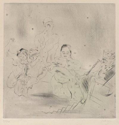 The Judgment of Solomon by Jules Pascin