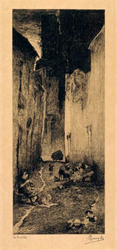 Alley in Ghent by Jules de Bruycker