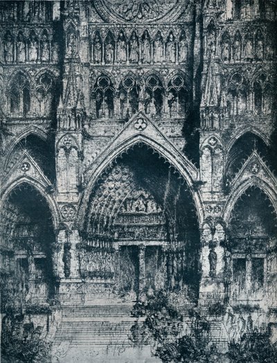 The Cathedral of Amiens by Jules de Bruycker