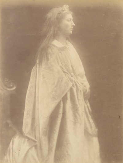 Queen Guinevere, 1874 by Julia Margaret Cameron