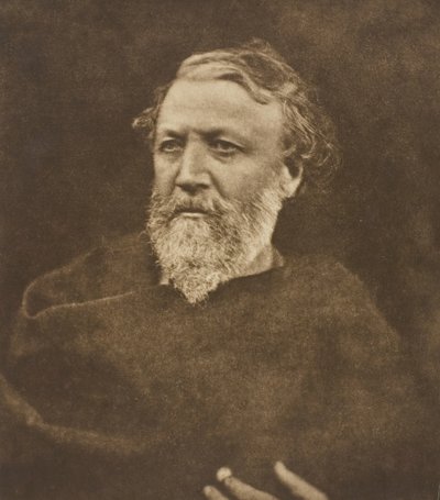 Robert Browning, 1865, printed 1875 by Julia Margaret Cameron